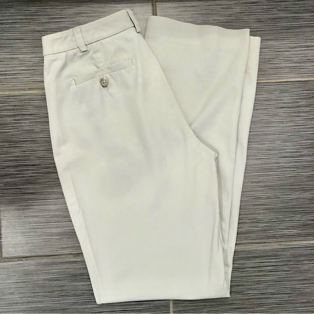 Preppy Professional Banana Republic pants 2L light gray - Picture 2 of 5